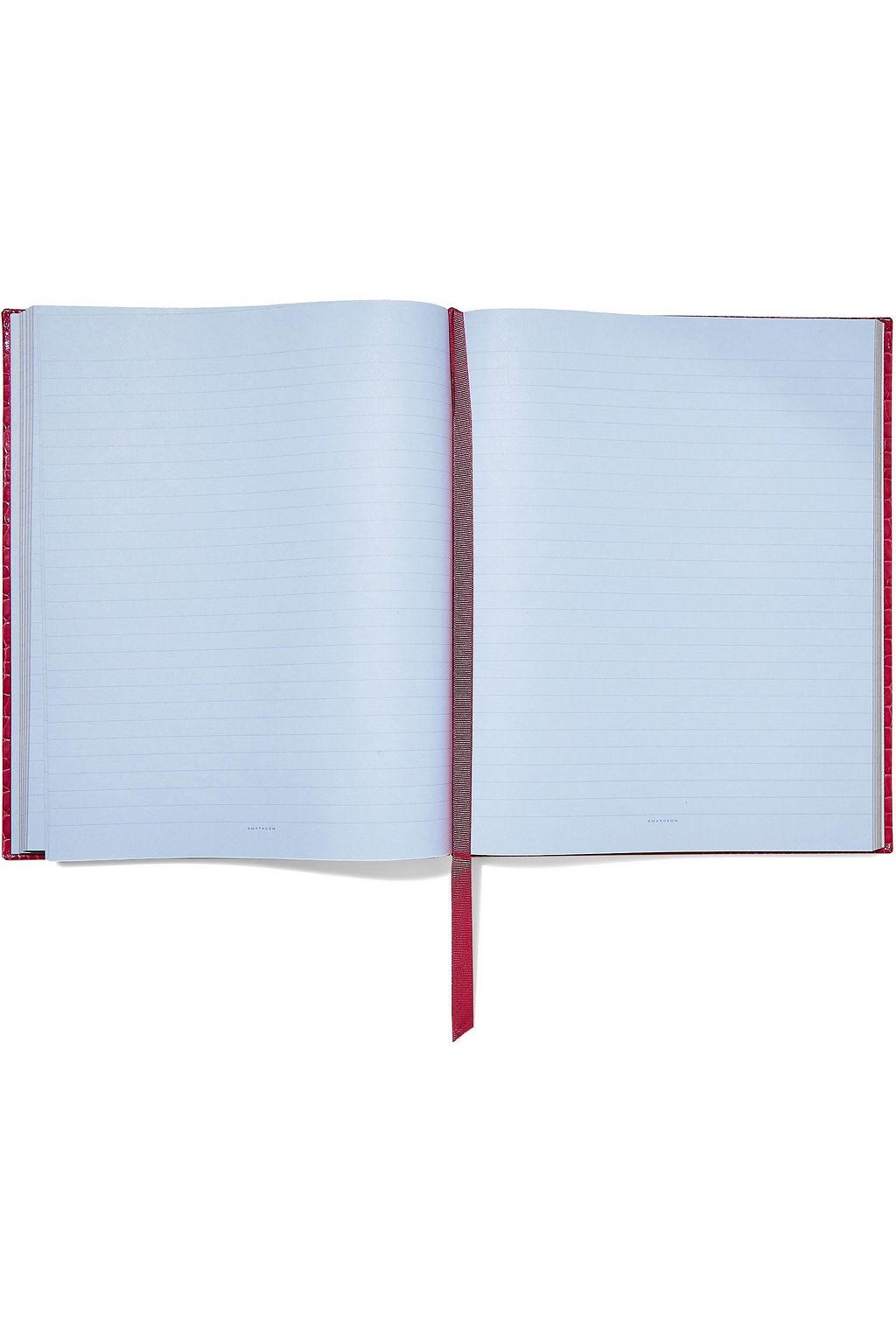 SMYTHSON Mara croc-effect leather notebook