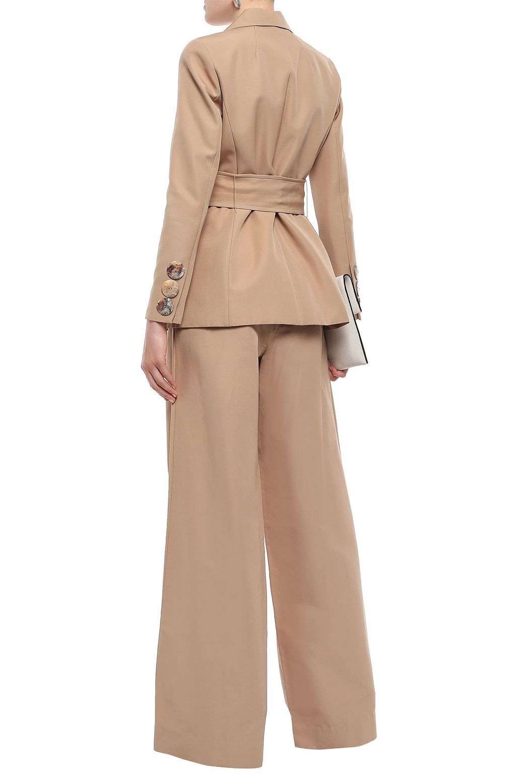 RACHEL GILBERT Cher cotton and silk-blend faille blazer