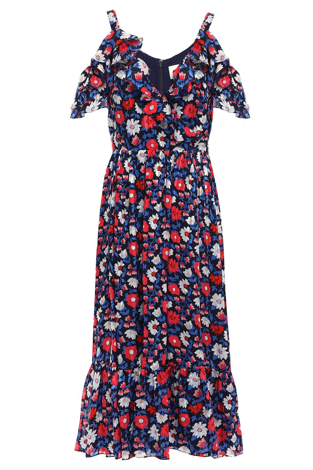 kate spade satin midi dress