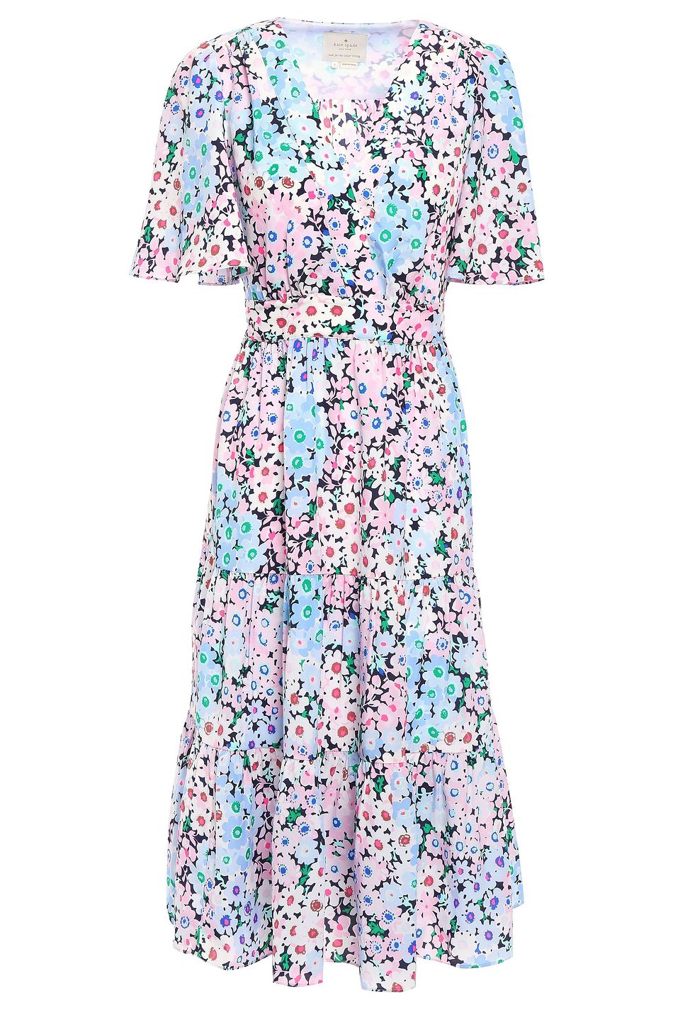 kate spade blue floral dress