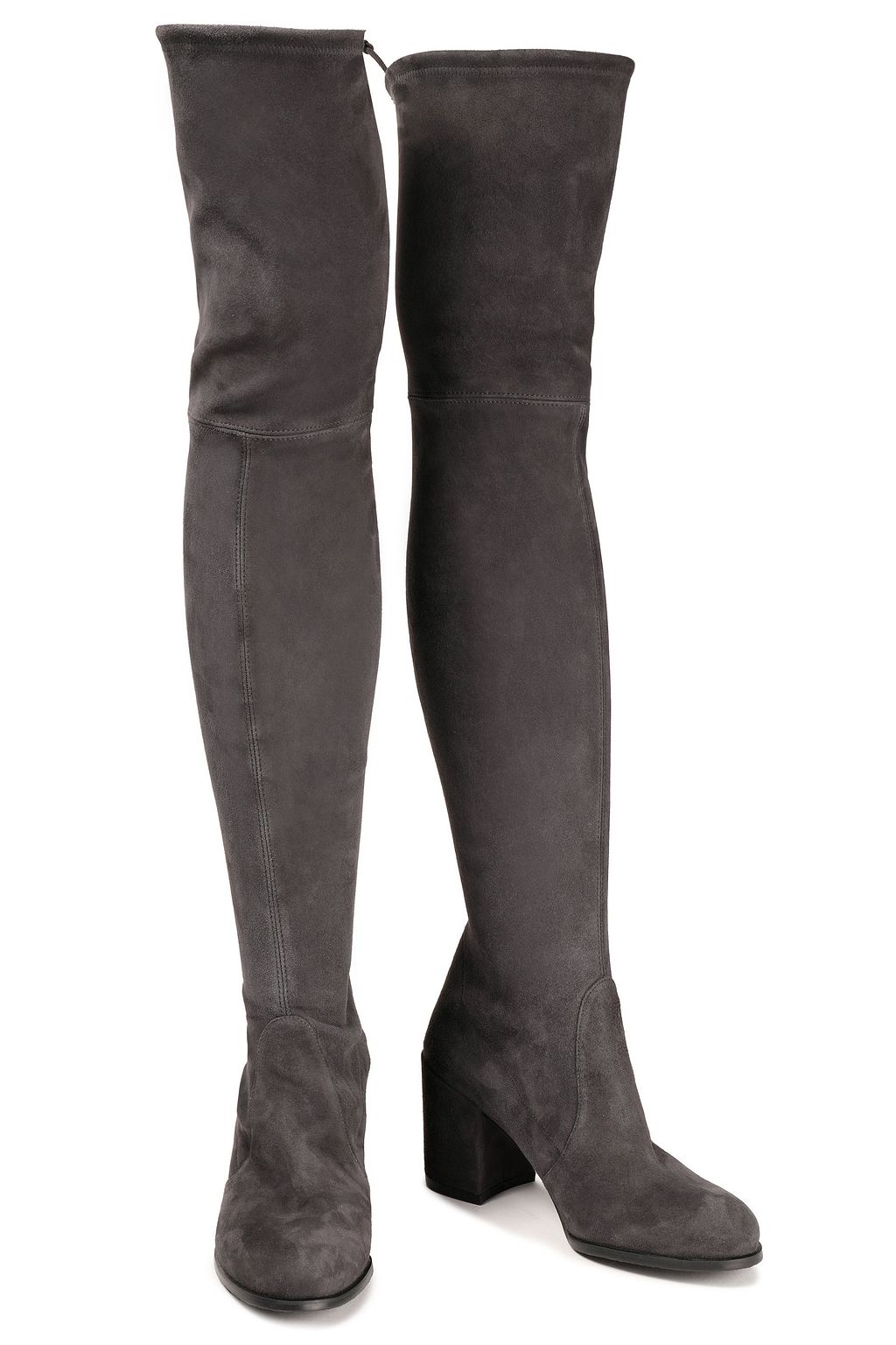 STUART WEITZMAN Suede thigh boots