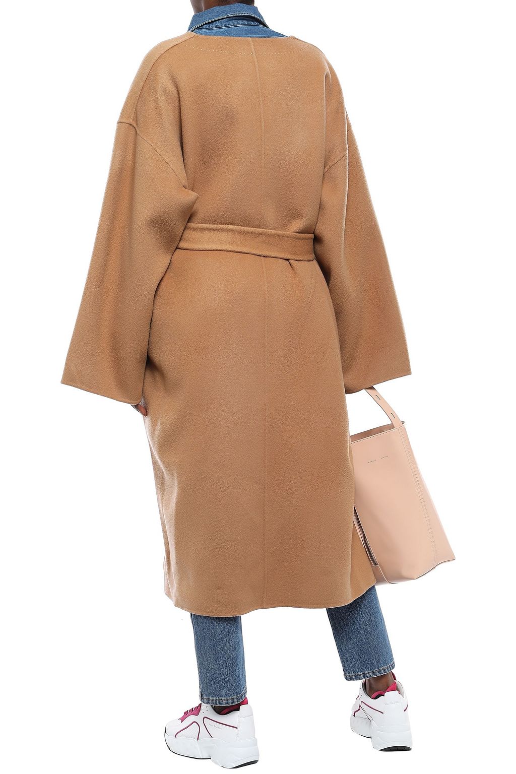 ACNE STUDIOS Belted wool and cashmere-blend felt coat