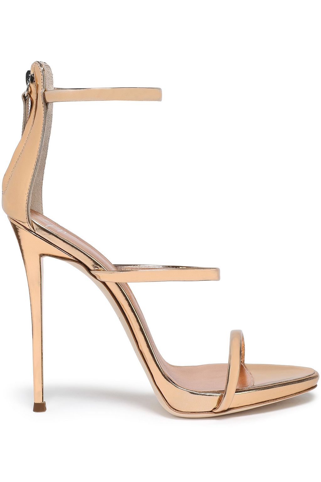 giuseppe zanotti rose gold sandals