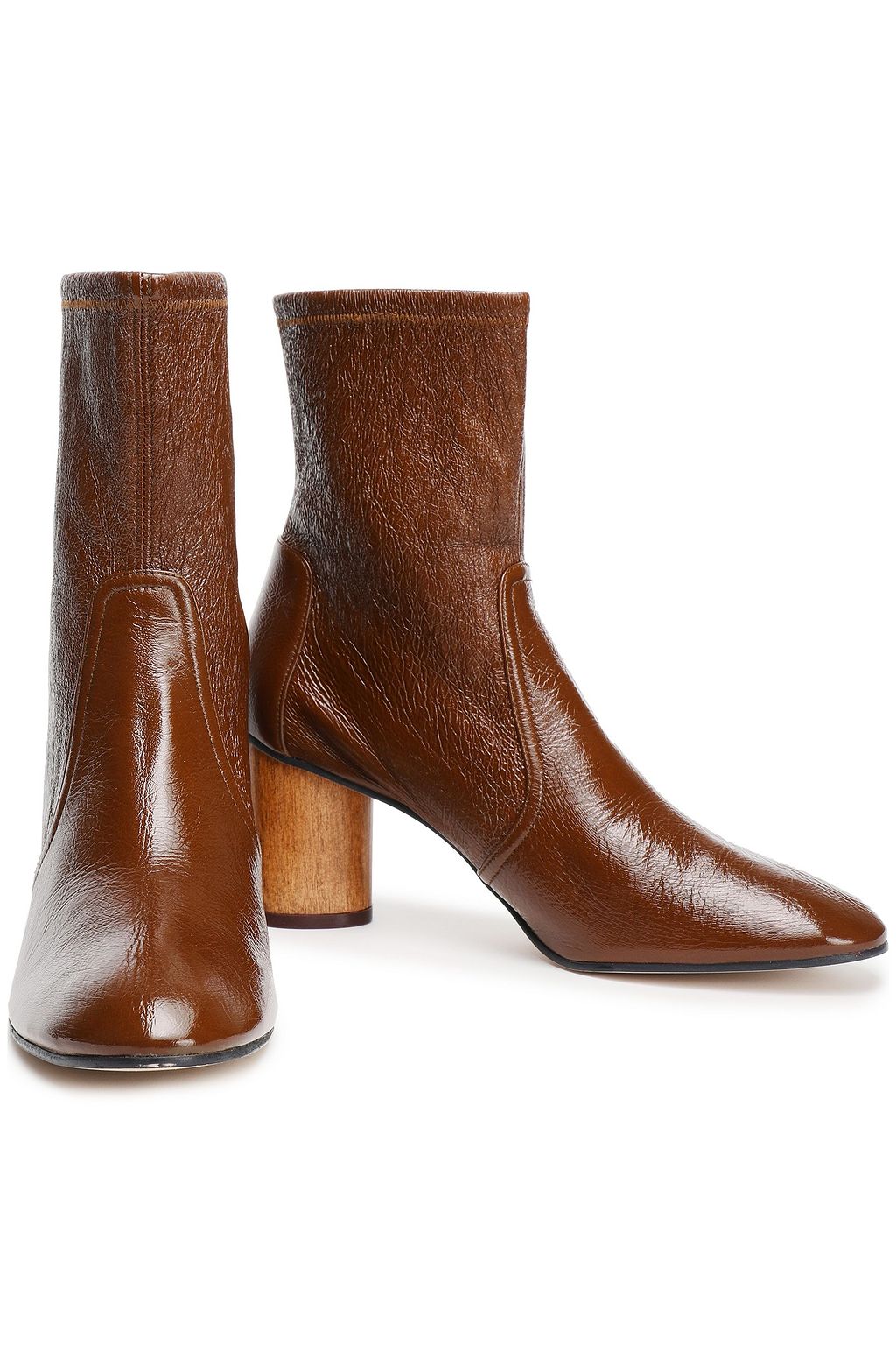 STUART WEITZMAN Margot 75 stretch-suede sock boots