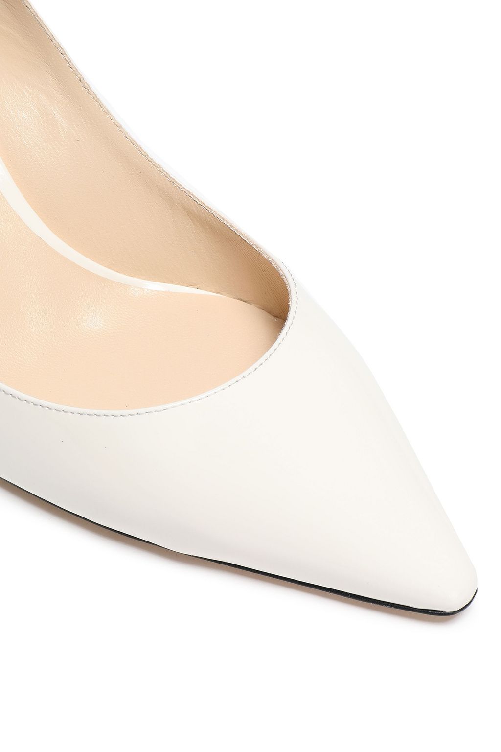 JIMMY CHOO Erin 60 patent-leather slingback pumps