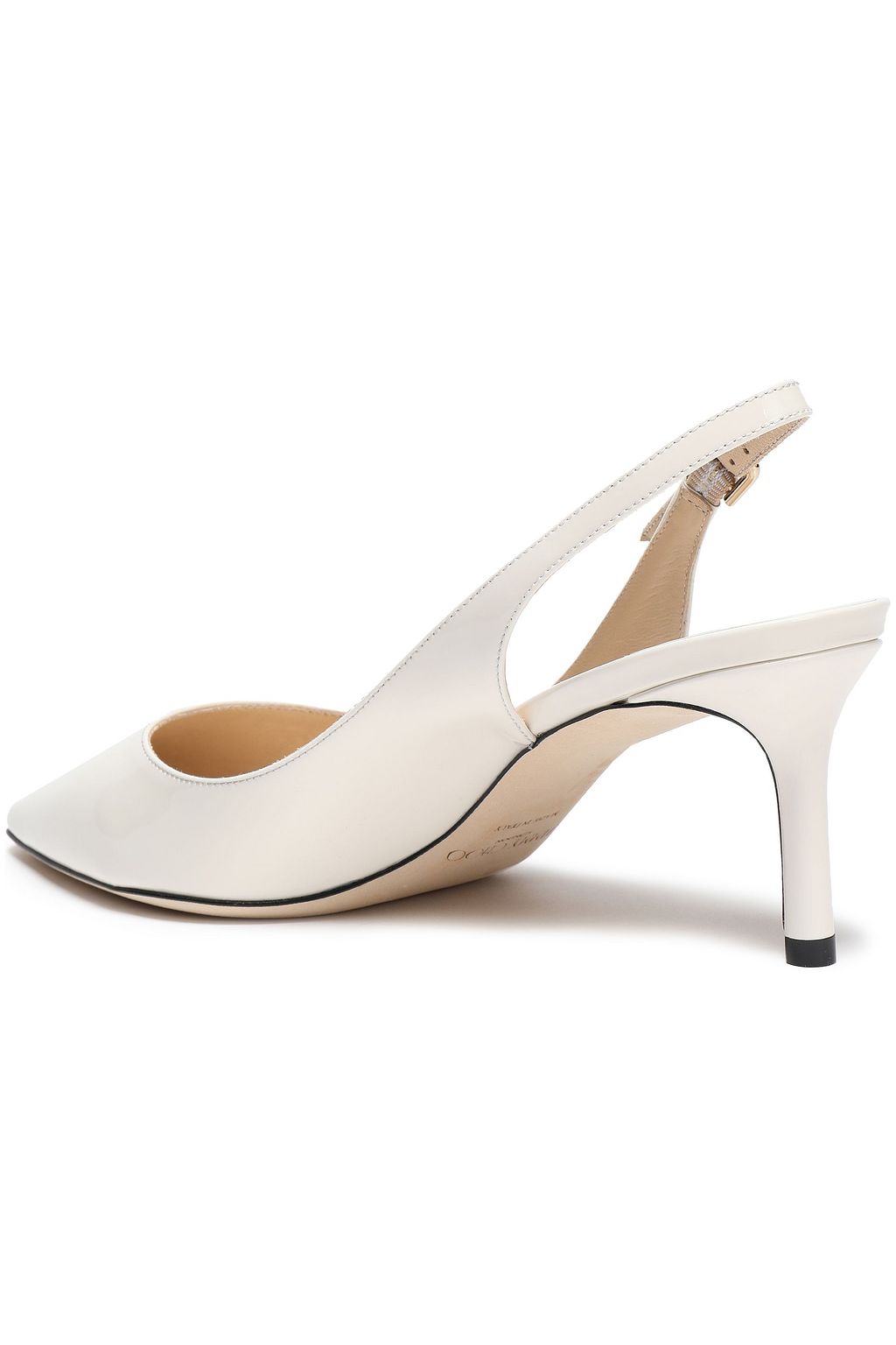 JIMMY CHOO Erin 60 patent-leather slingback pumps