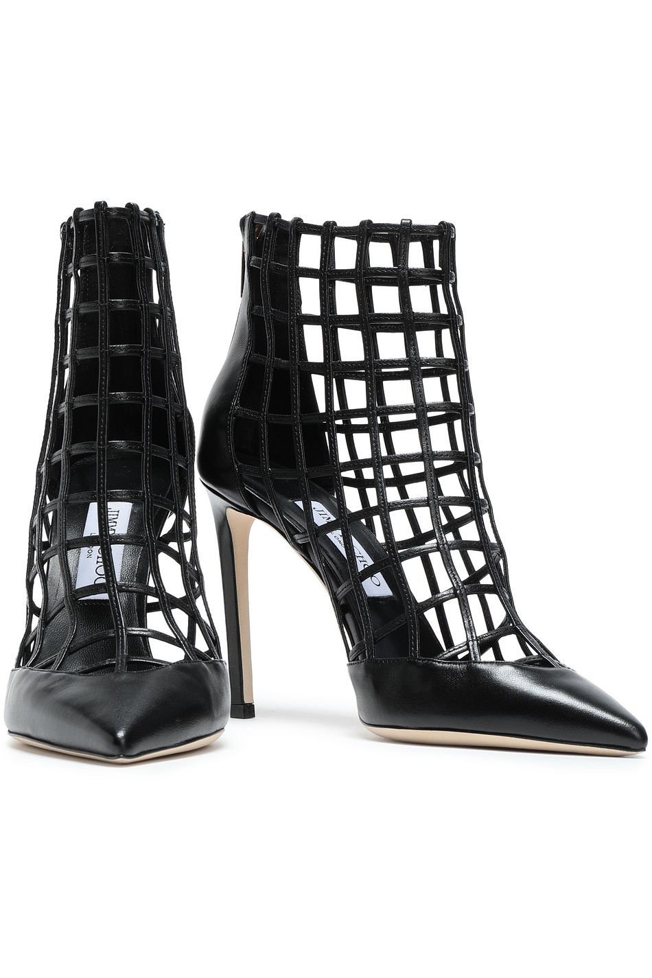 jimmy choo caged boots