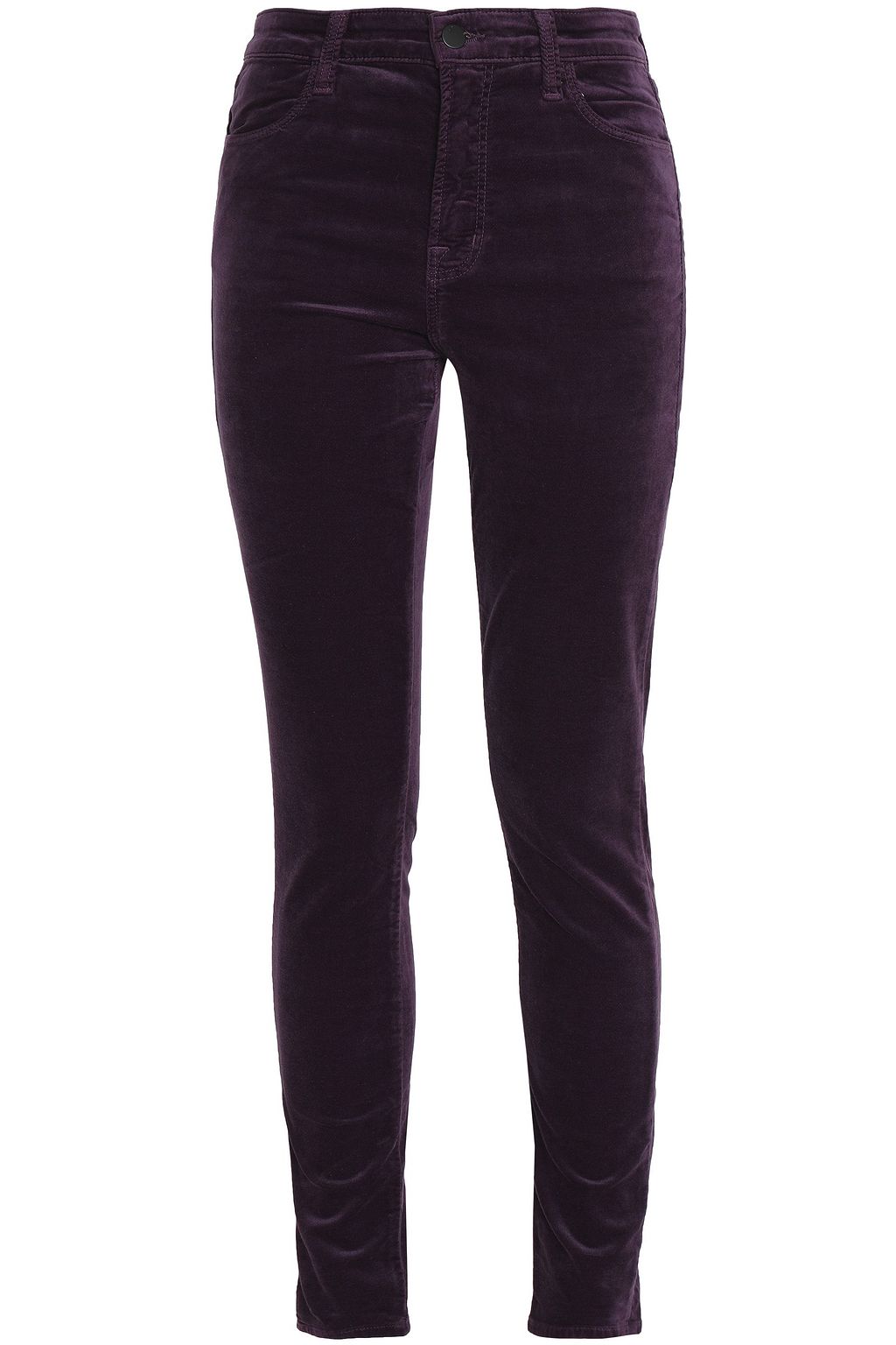 dark purple skinny jeans