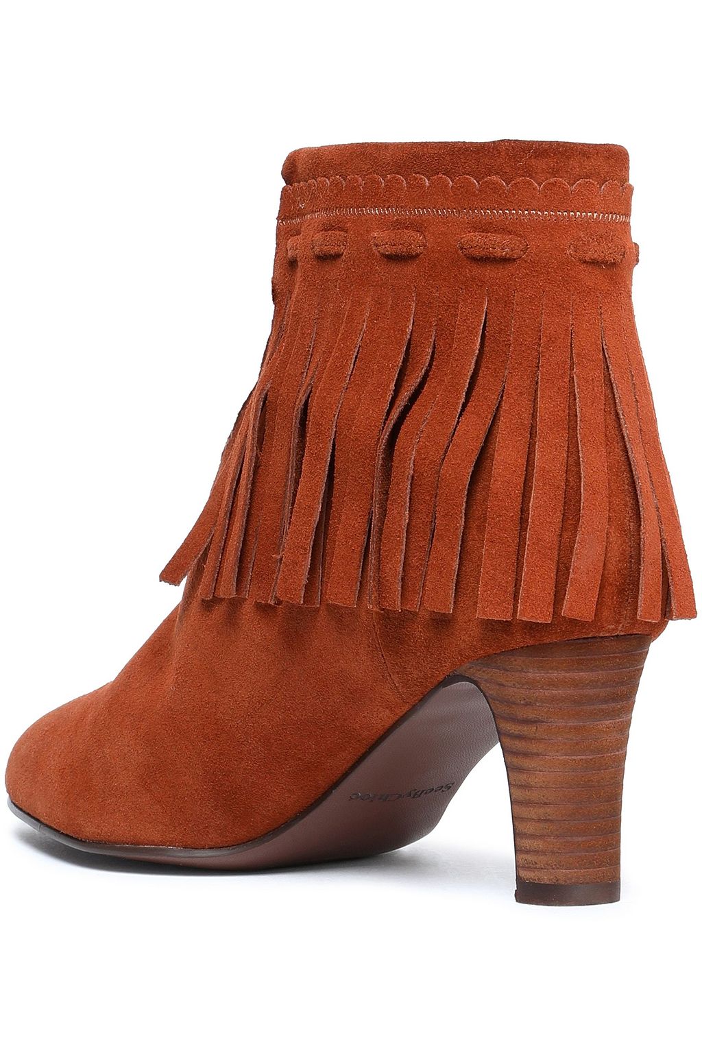SEE BY CHLOÉ Irina fringed suede ankle boots