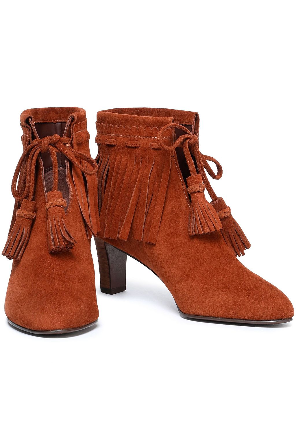 SEE BY CHLOÉ Irina fringed suede ankle boots