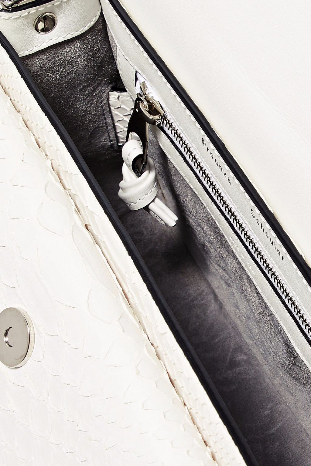 PROENZA SCHOULER PS11 Mini Classic python shoulder bag