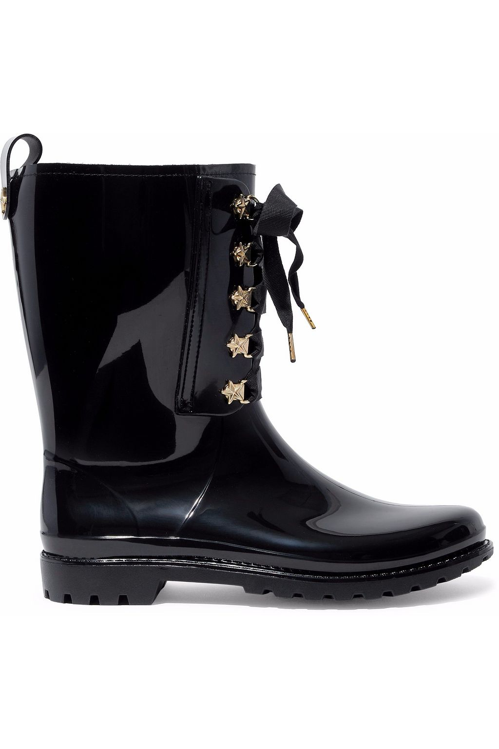 studded rain boots