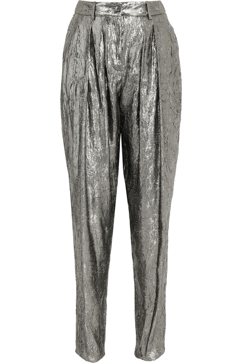 michael kors pants silver