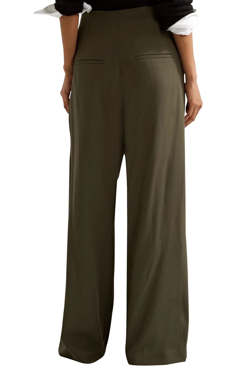 BRUNELLO CUCINELLI Twill wide-leg pants