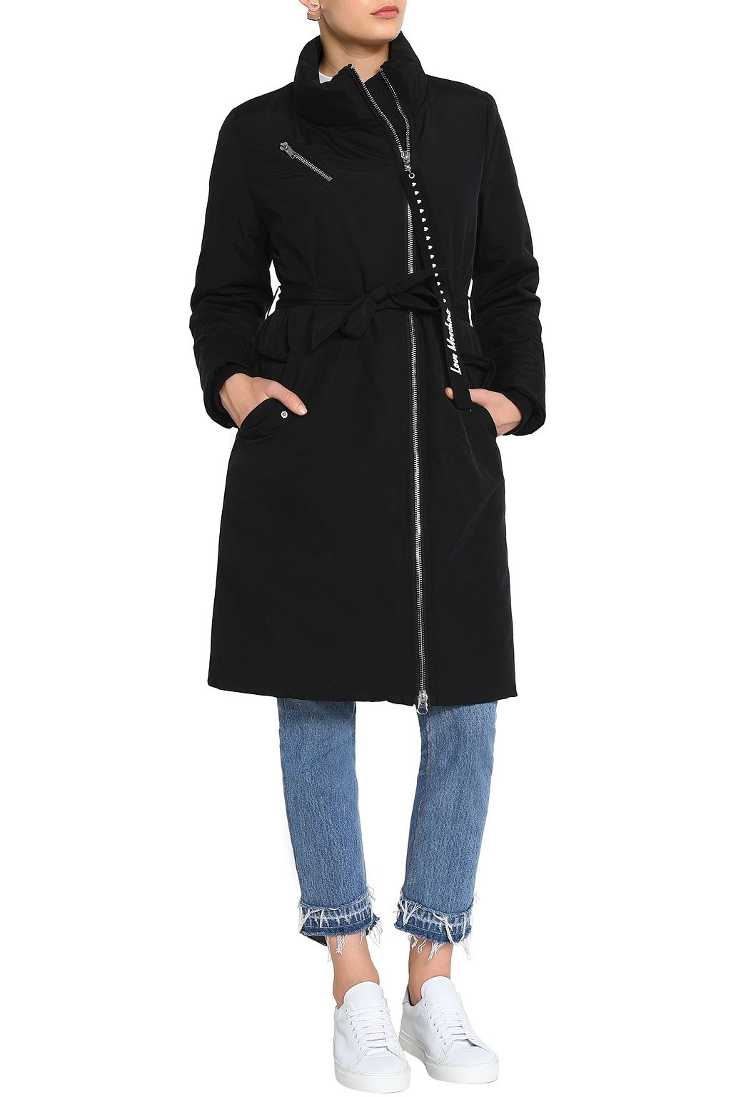 LOVE MOSCHINO Cotton-blend coat