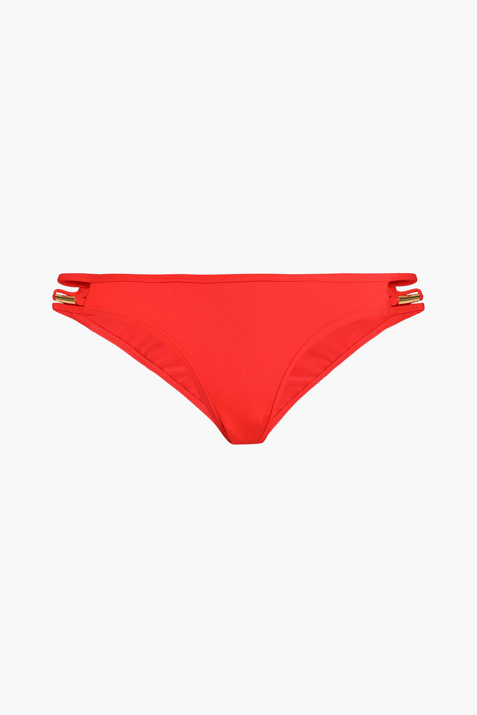 Jets Australia By Jessika Allen Woman Cutout Low-rise Bikini Briefs Tomato Red Size 16