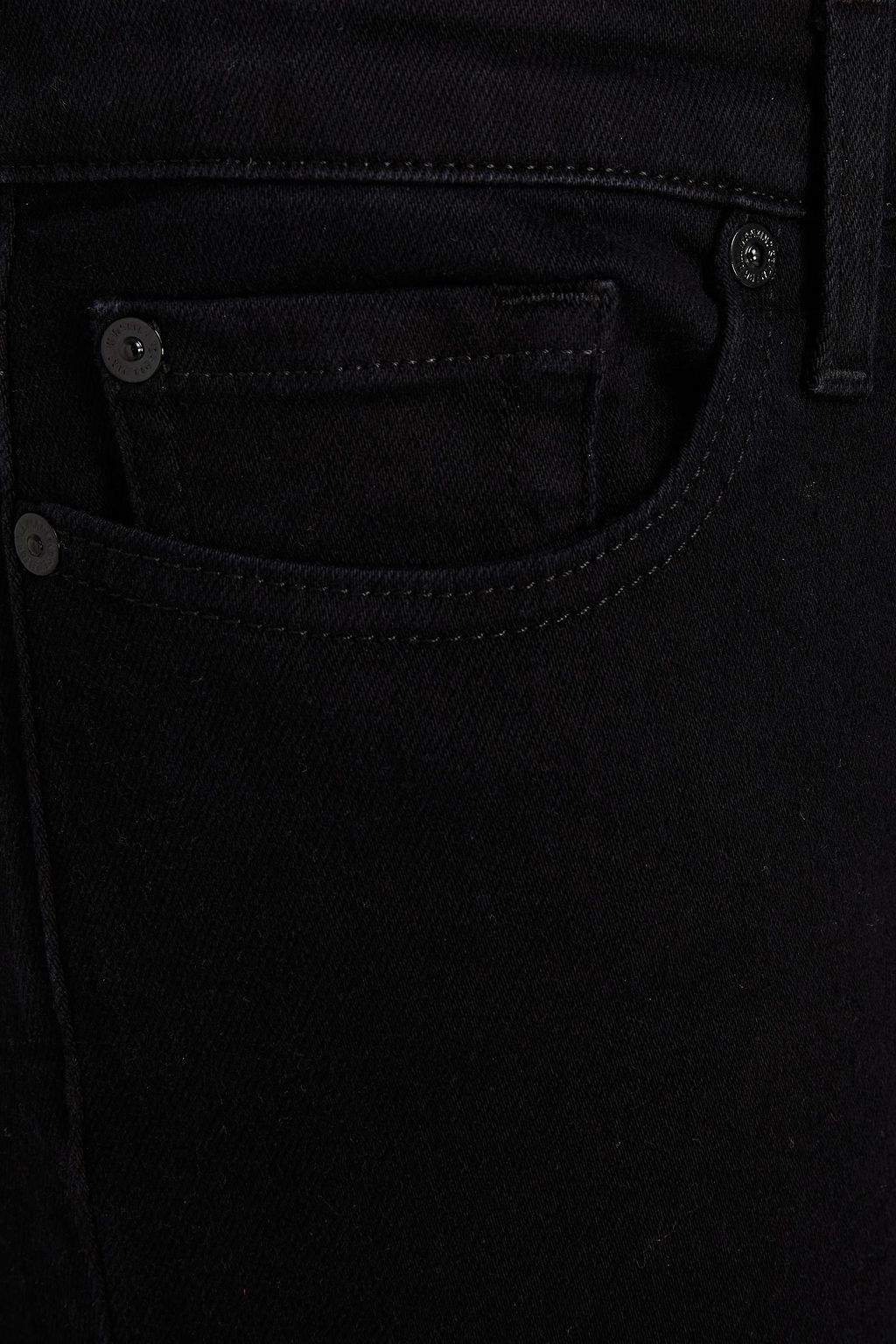 7 FOR ALL MANKIND Pyper cropped mid-rise slim-leg jeans