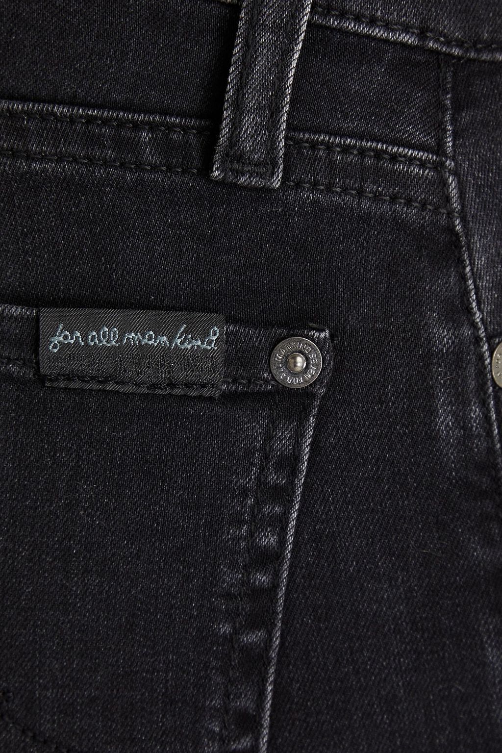 7 FOR ALL MANKIND The Skinny Bair mid-rise skinny jeans