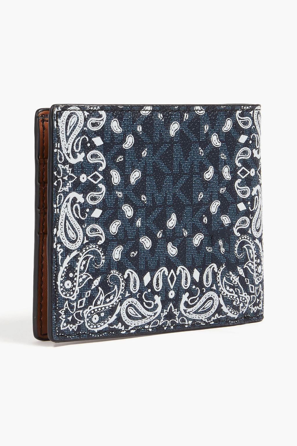 MICHAEL KORS Hudson プリントフェイクテクスチャードレザー ウォレット