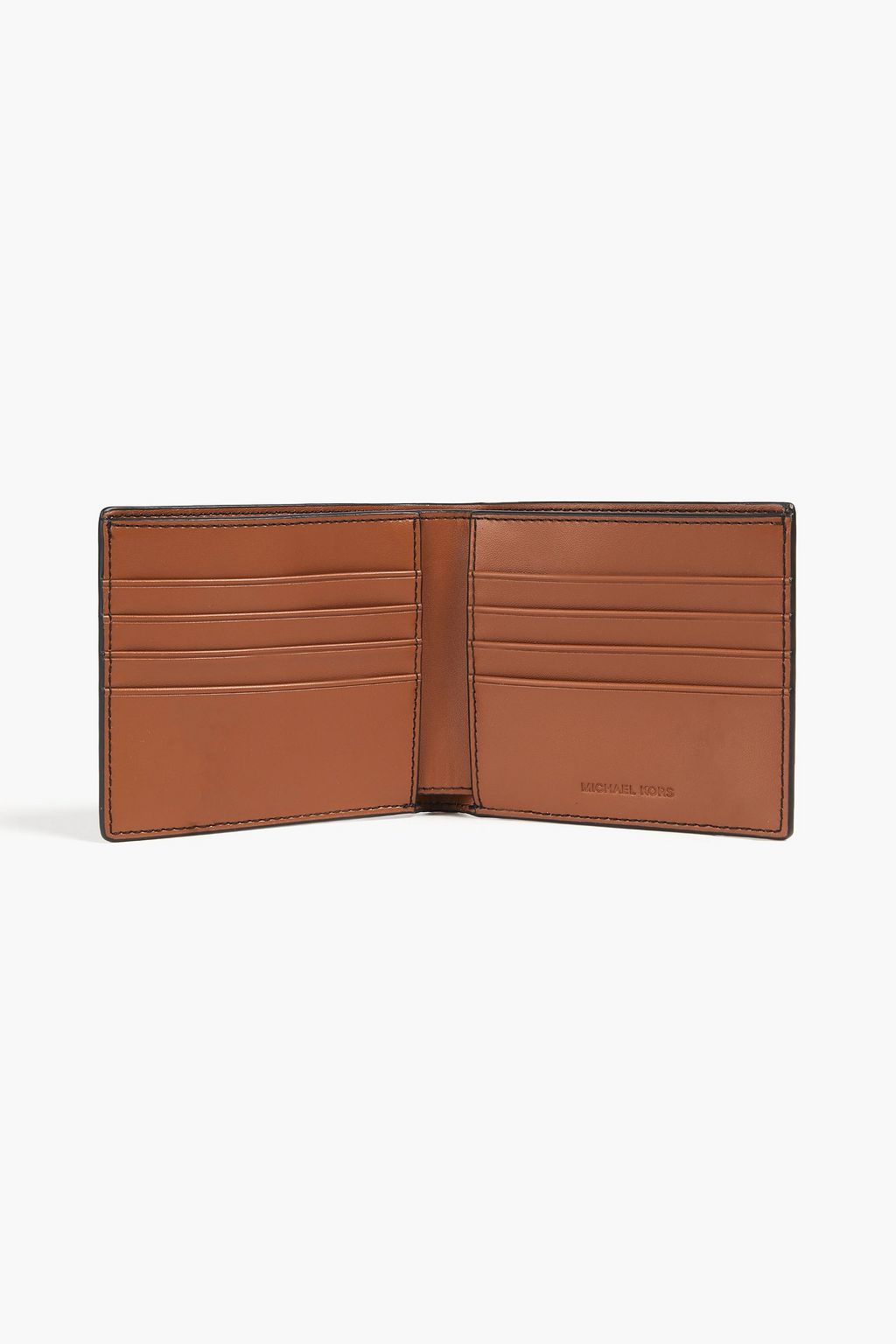 MICHAEL KORS Hudson プリントフェイクテクスチャードレザー ウォレット