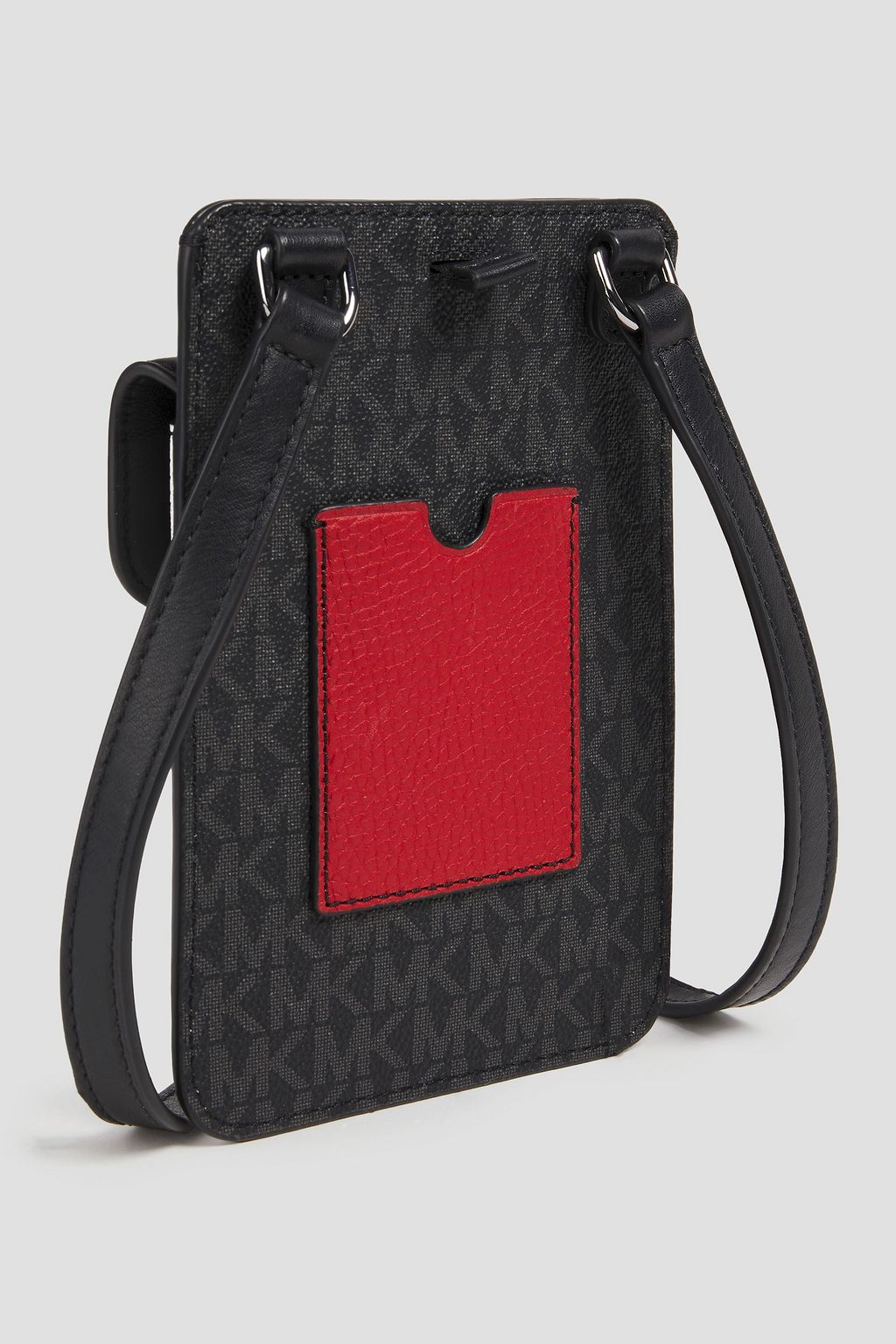 MICHAEL KORS Hybrid Tech paneled faux leather messenger bag