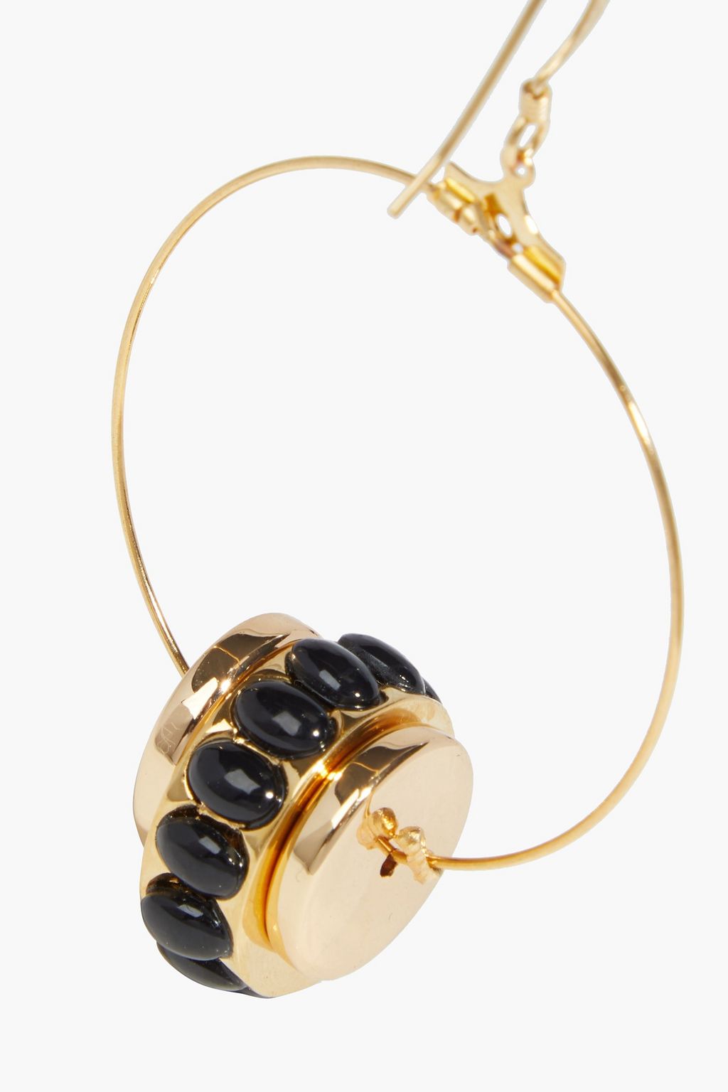 KENNETH JAY LANE Gold-tone stone earrings
