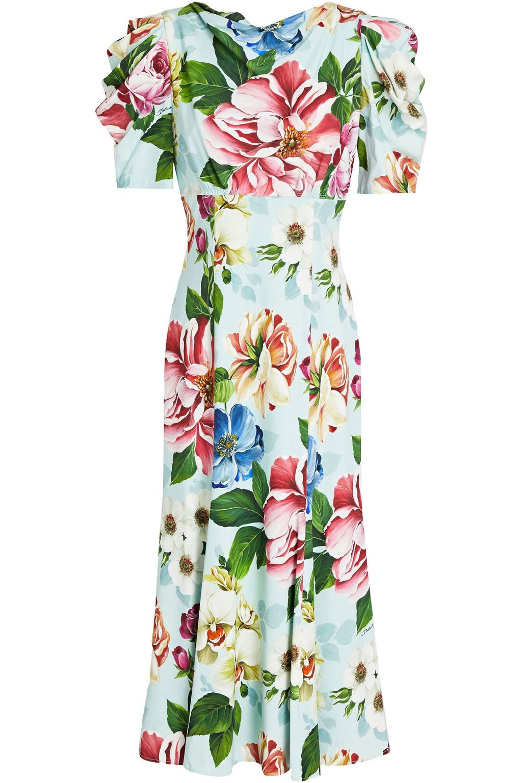 Arriba 85+ imagen dolce gabbana floral dress sale