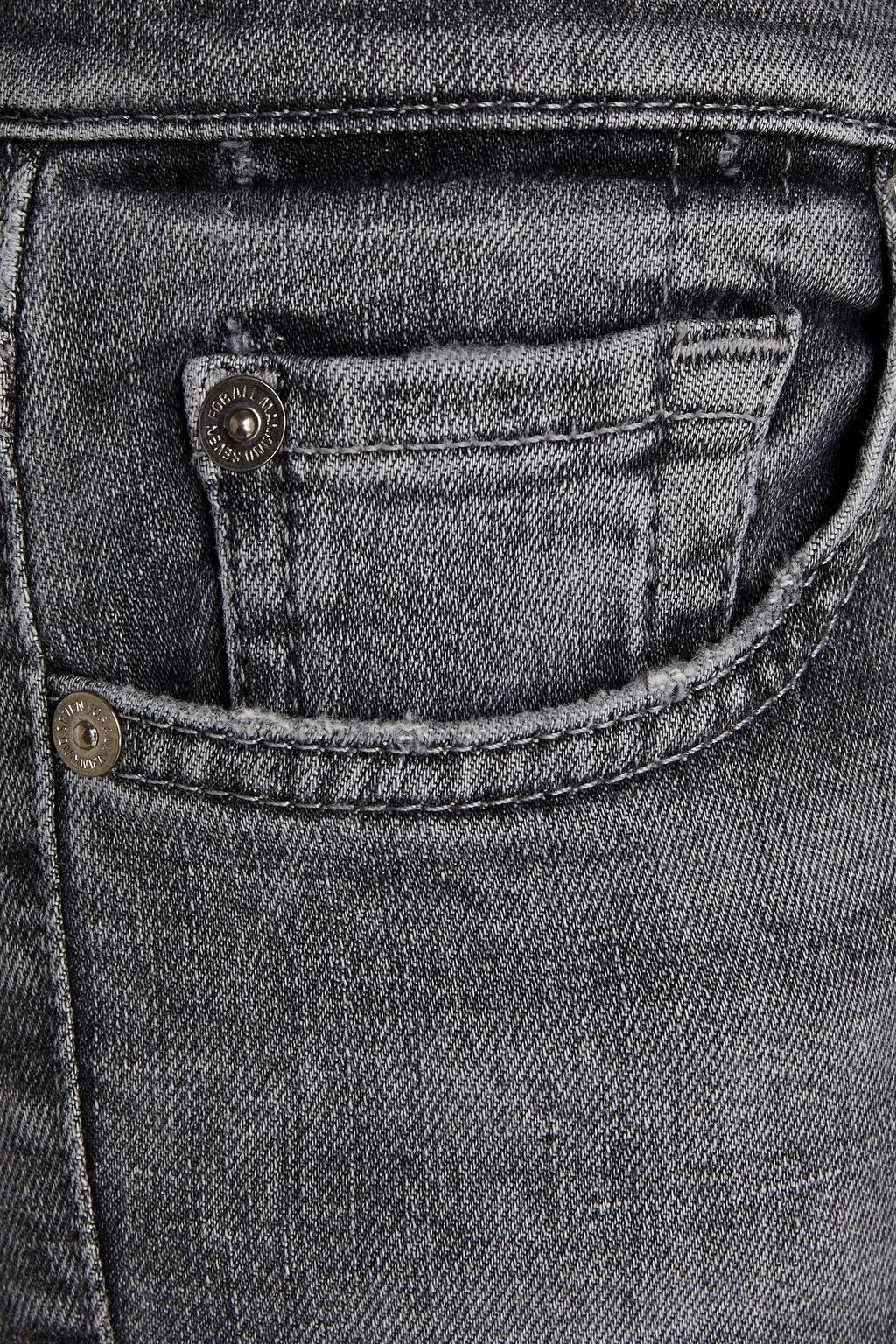 7 FOR ALL MANKIND Soho mid-rise straight-leg jeans
