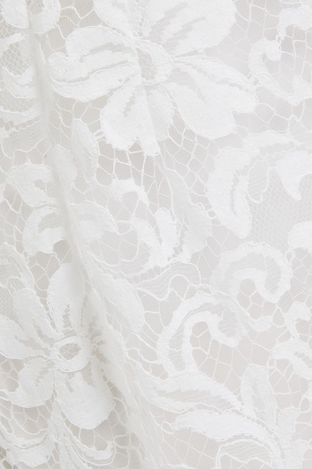 DOLCE&GABBANA فستان سهرة من الدانتيل النافر المصنوع من مزيج القطن