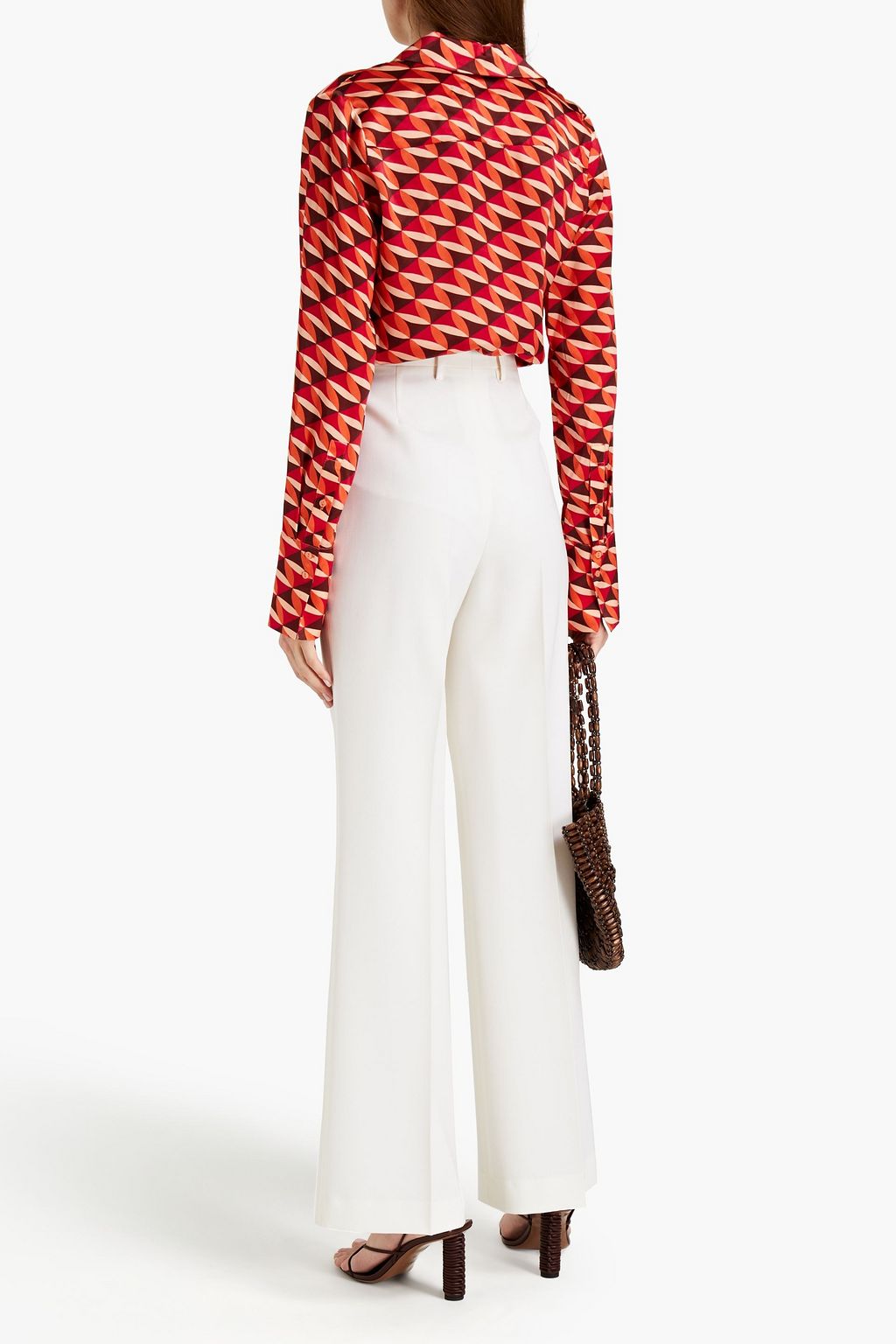 ETRO Wool-twill wide-leg pants