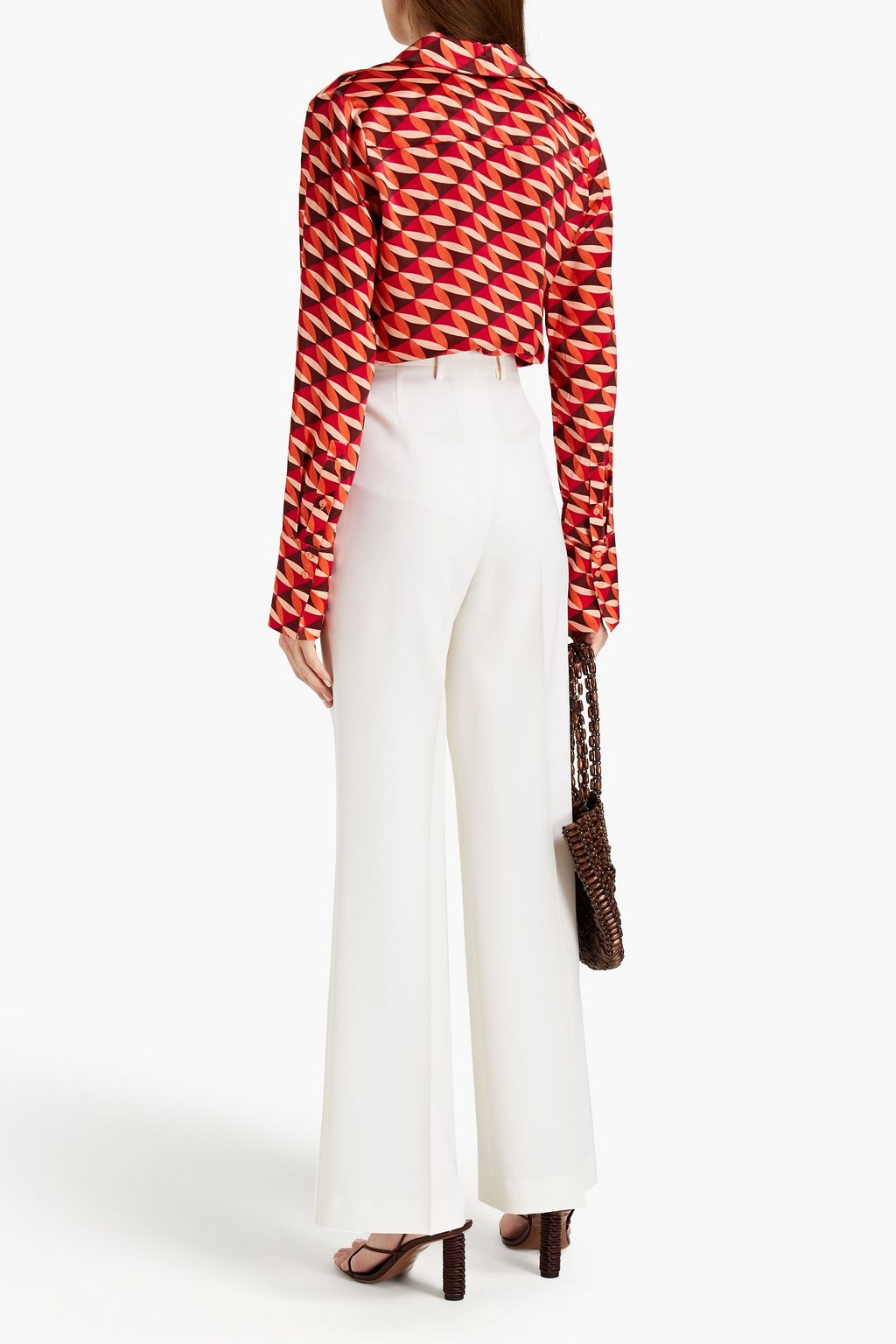 ETRO Wool-twill wide-leg pants | THE OUTNET