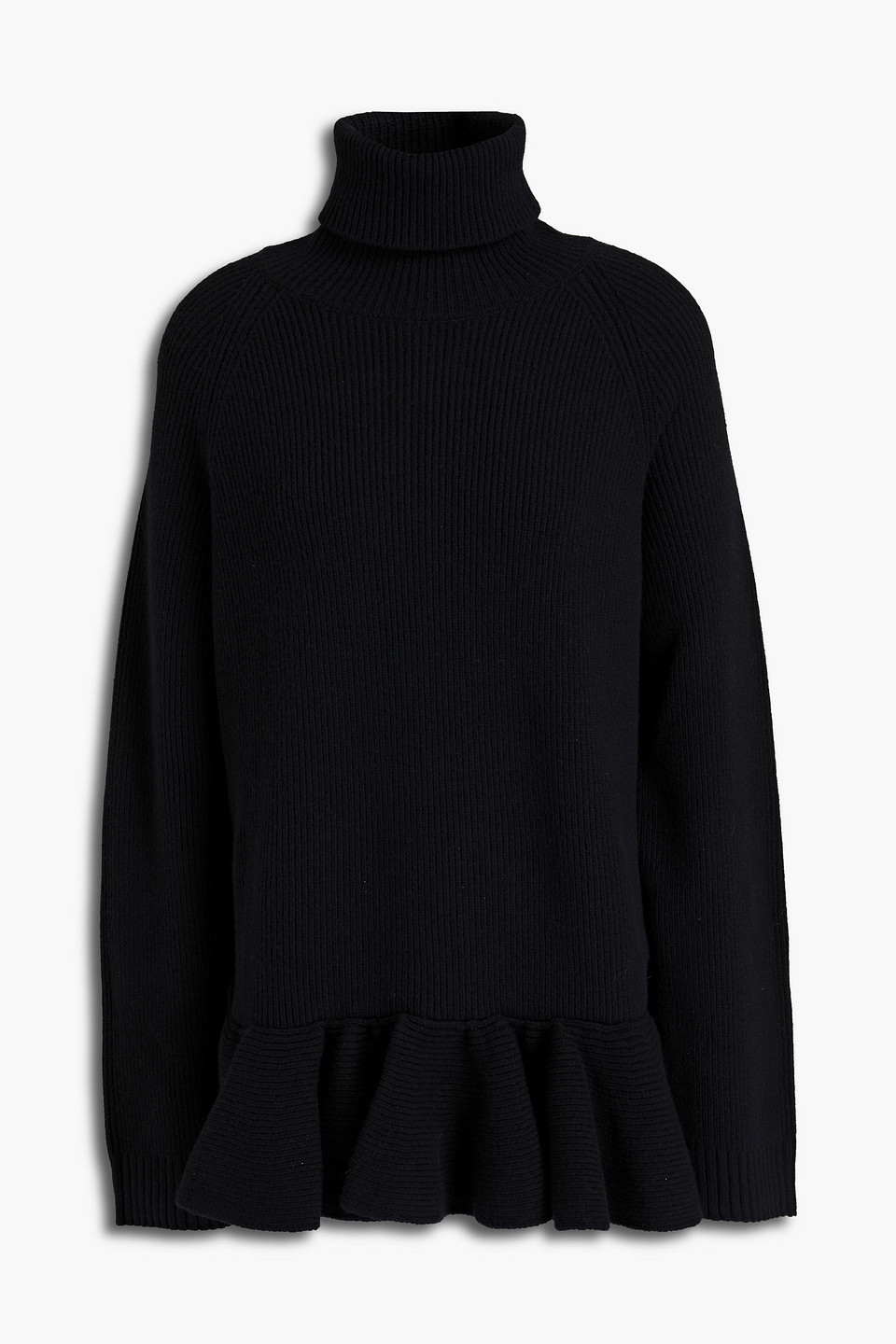 Redvalentino Woman Turtleneck Sweaters Black Size XL
