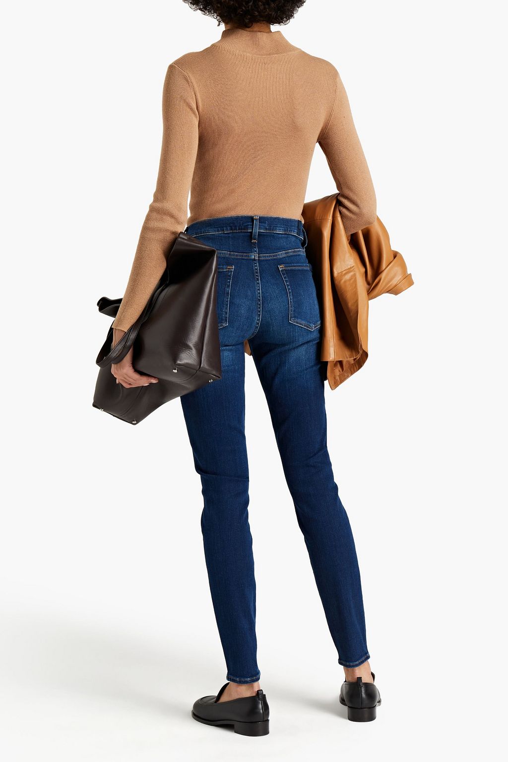 7 FOR ALL MANKIND Mid-rise skinny jeans