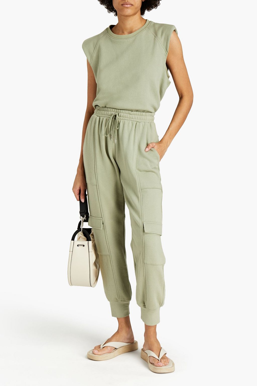 organic track pants