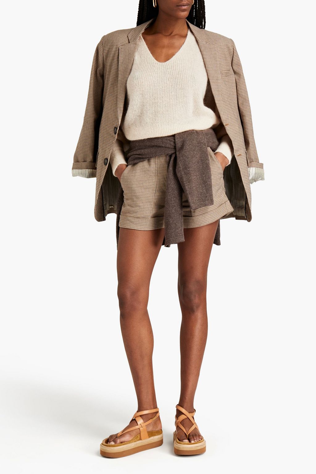 VANESSA BRUNO Ryley ribbed-knit sweater