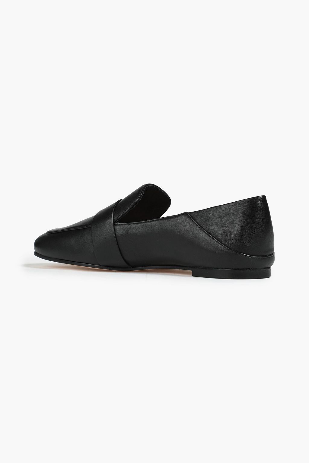 STUART WEITZMAN Loafers aus Leder mit einklappbarer Fersenpartie und Verzierung