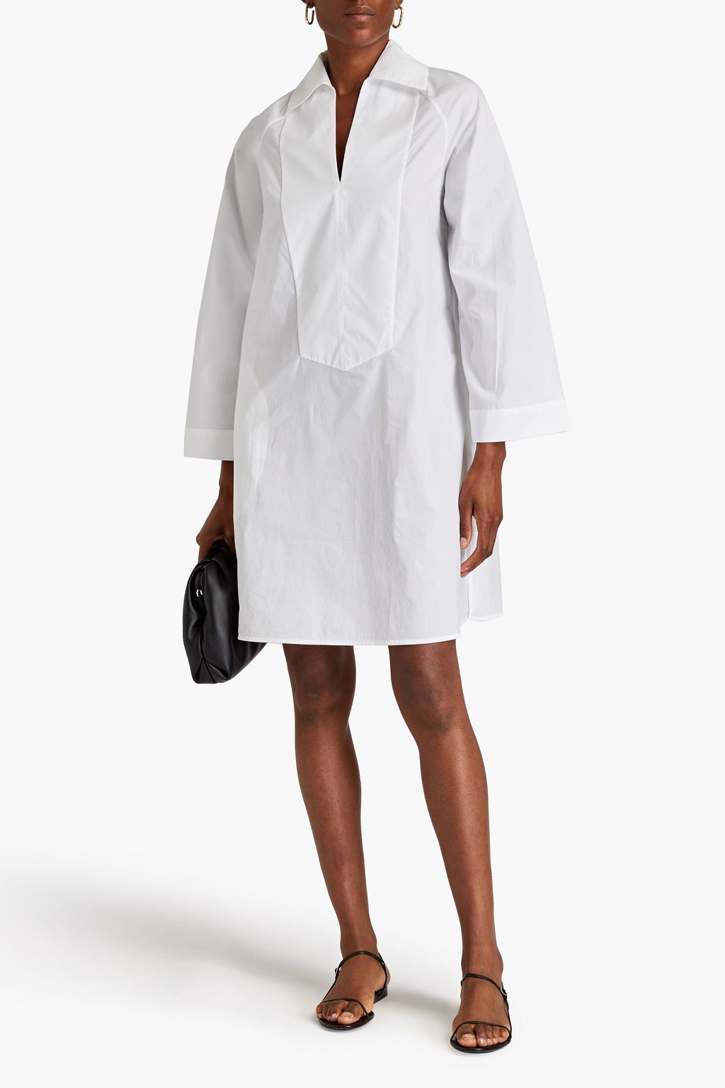 BY MALENE BIRGER Edanima cotton-poplin mini shirt dress