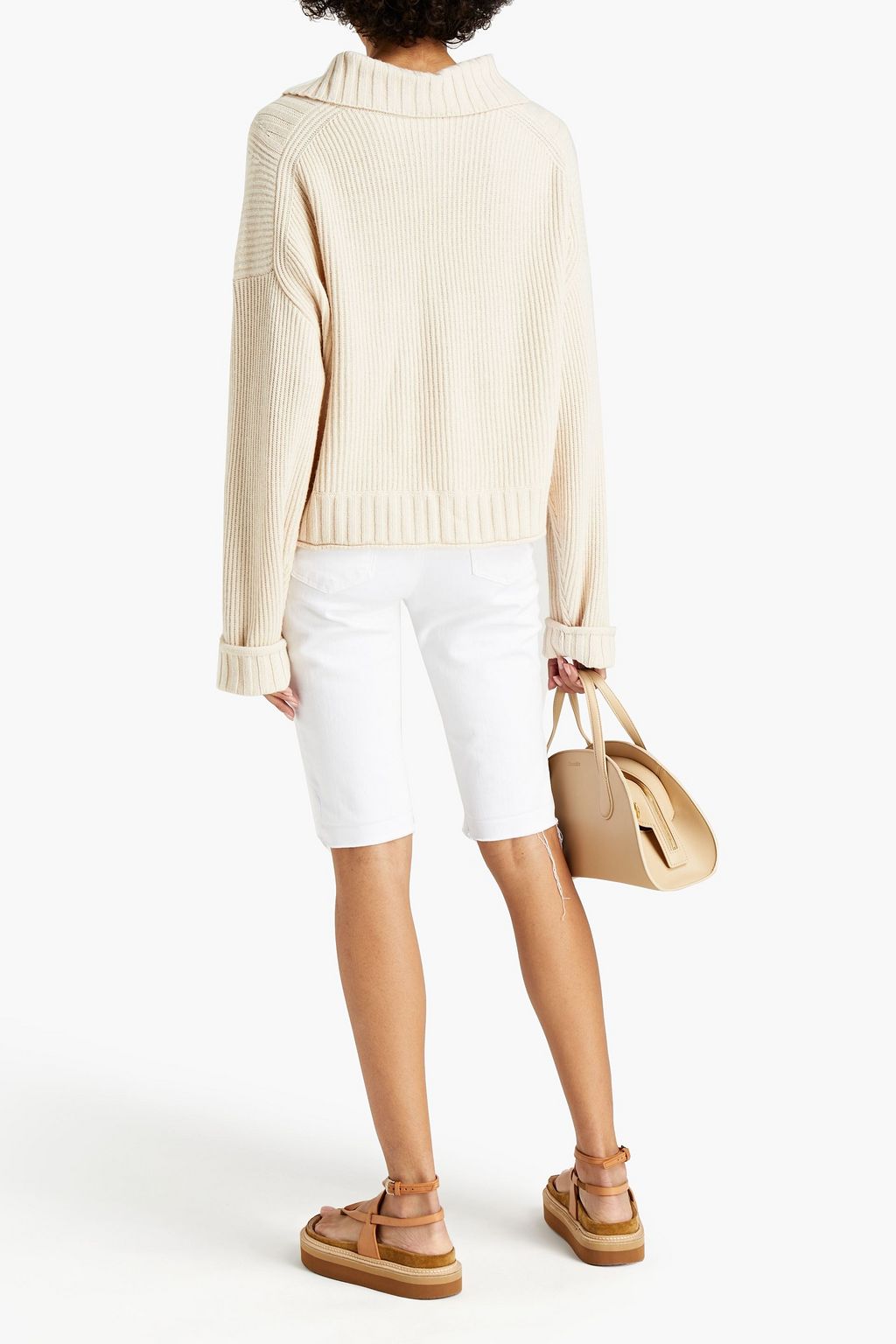SIMKHAI Jia ribbed-knit sweater