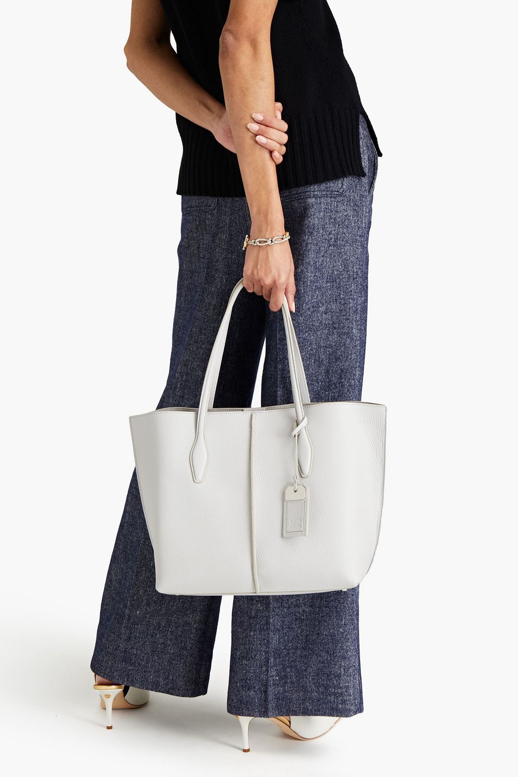TOD'S Joy Tote Bag aus Narbenleder