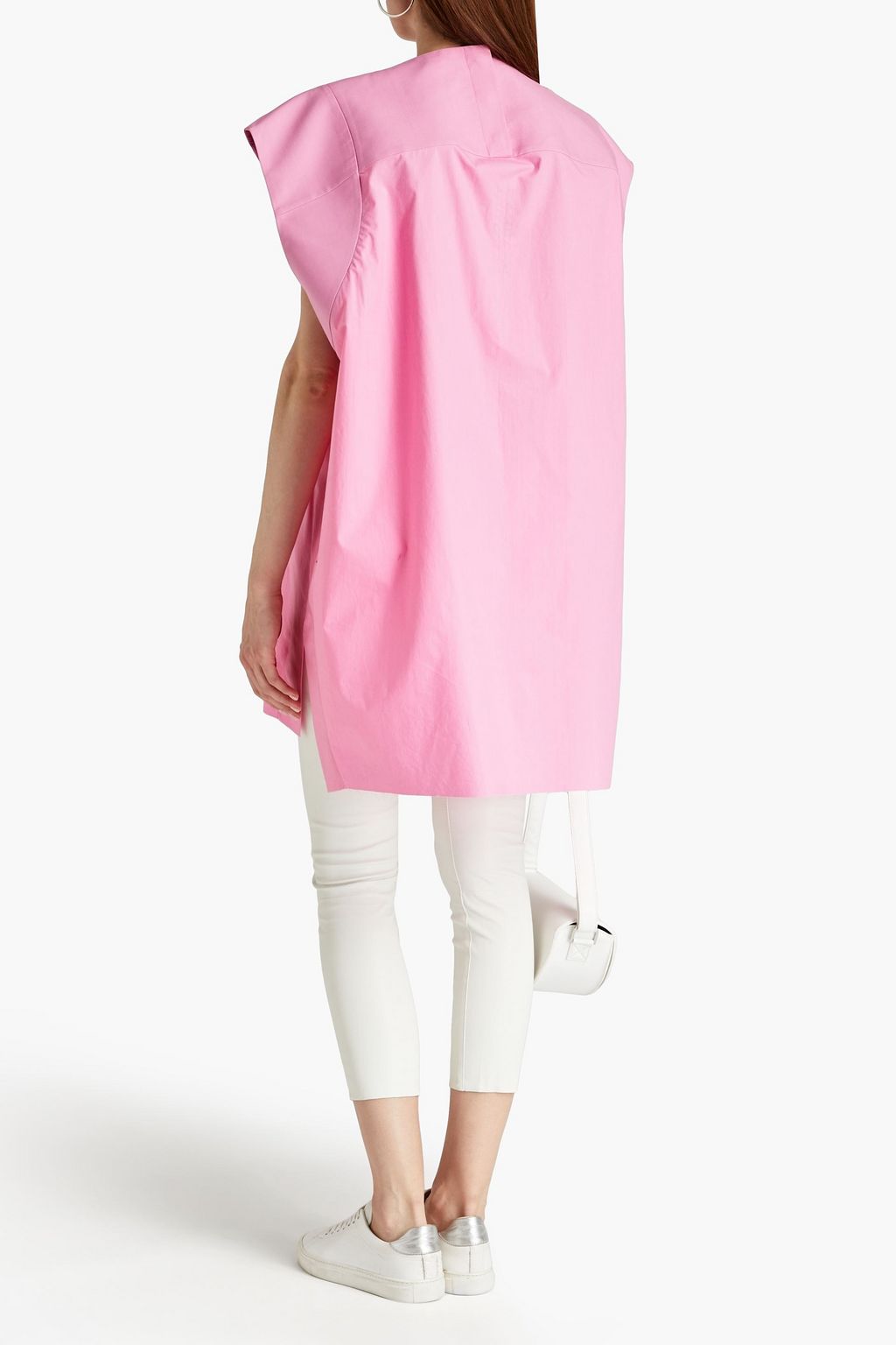 RICK OWENS Kuntrol oversized cotton-poplin tunic