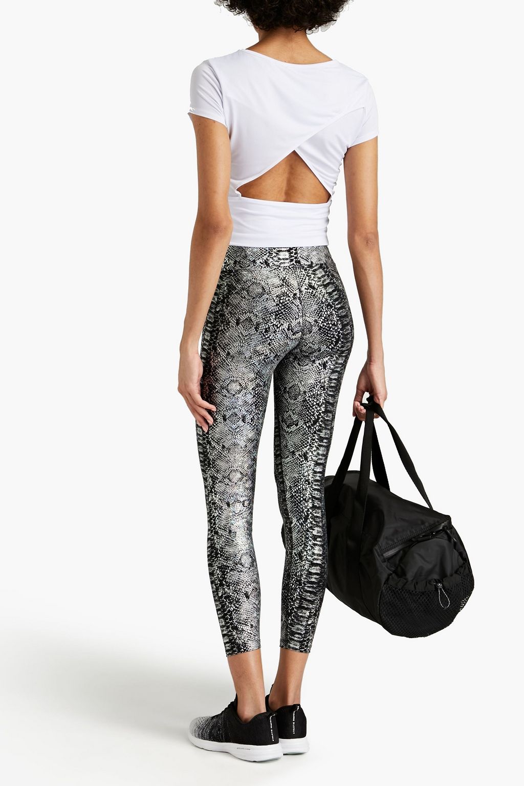 HEROINE SPORT Cutout stretch-jersey top