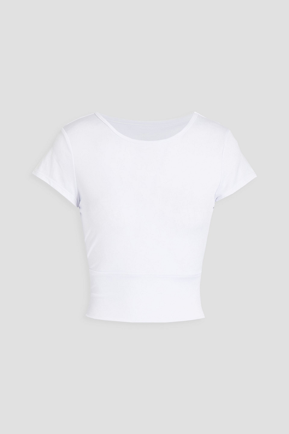 Heroine Sport Apex cutout stretch-jersey T-shirt