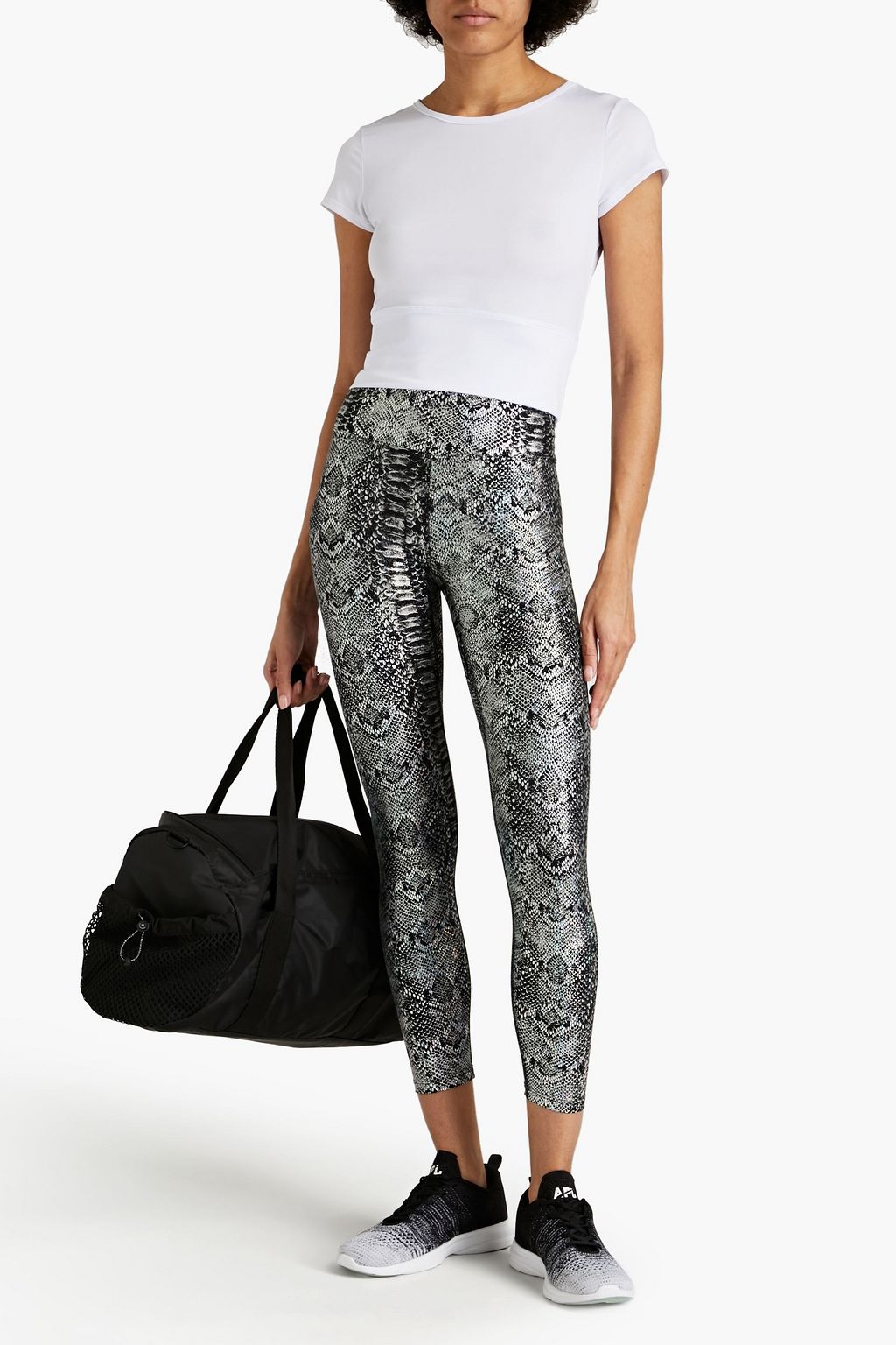 HEROINE SPORT Cutout stretch-jersey top