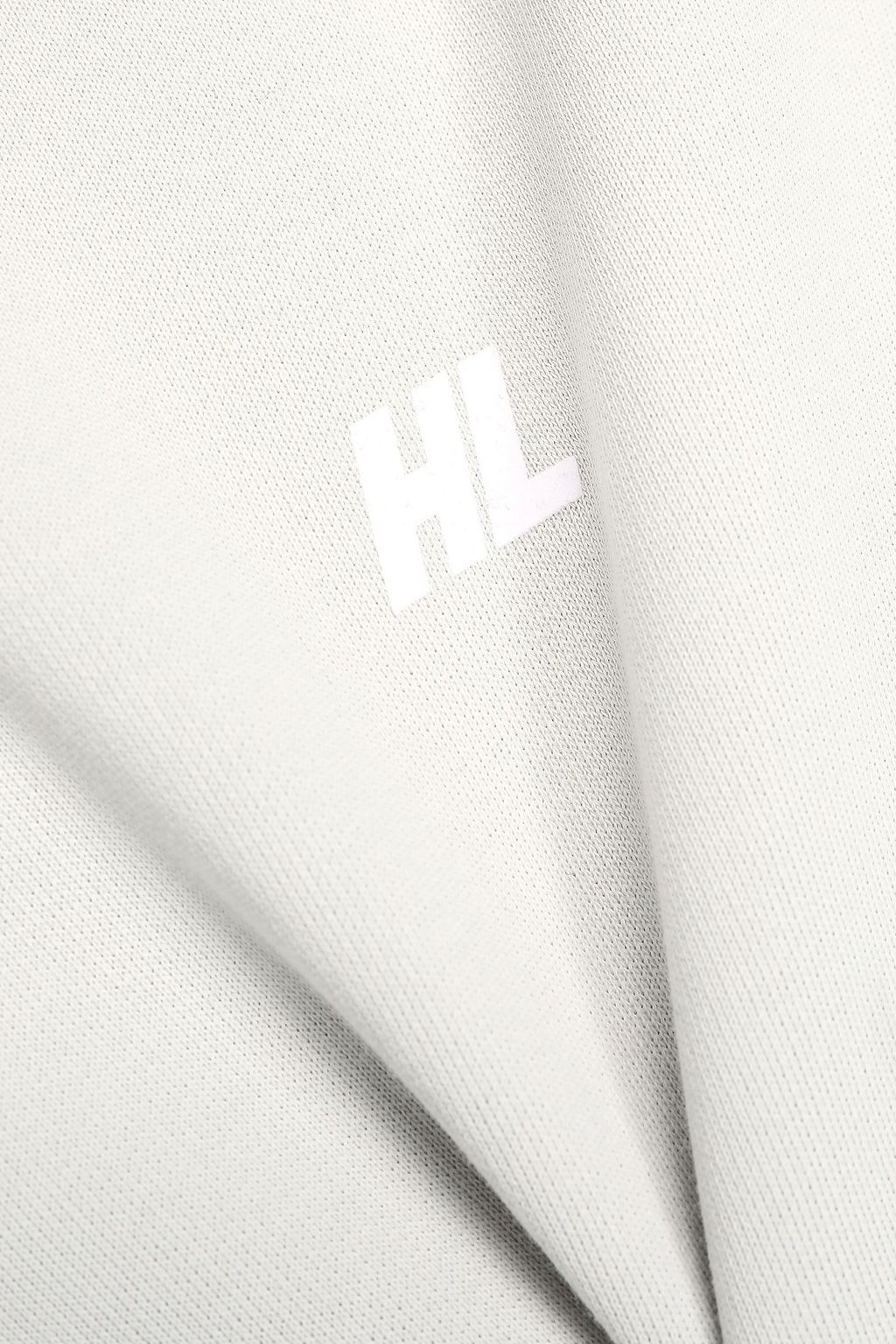HELMUT LANG Printed French cotton-terry sweatshirt