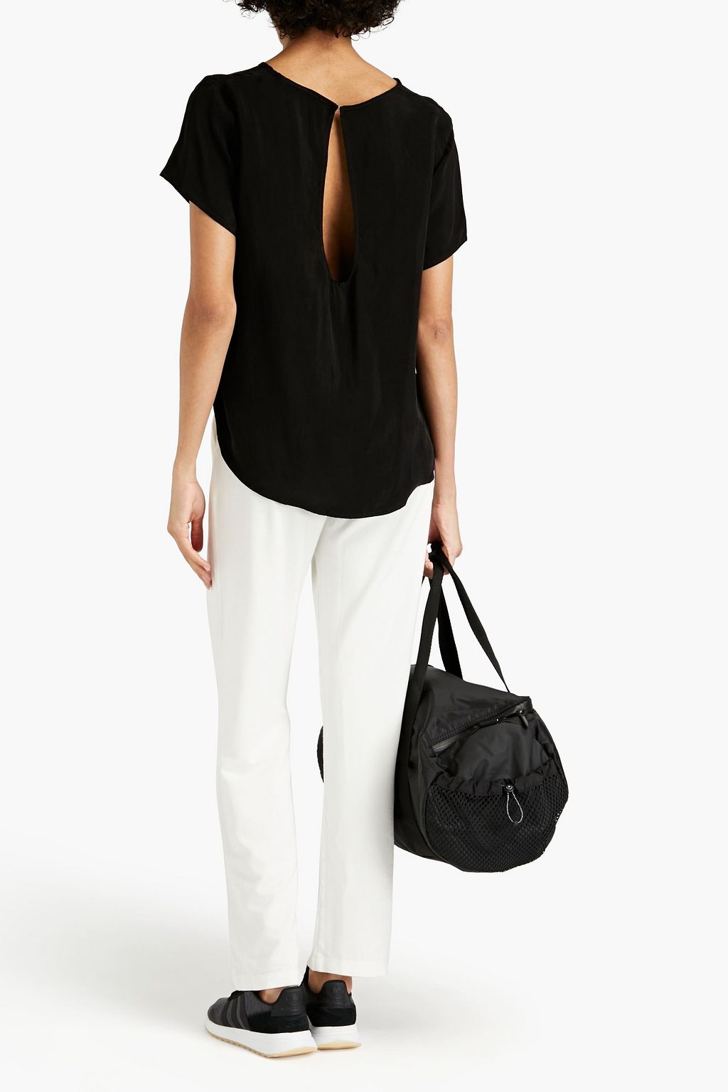 HEROINE SPORT Washed-cupro T-shirt