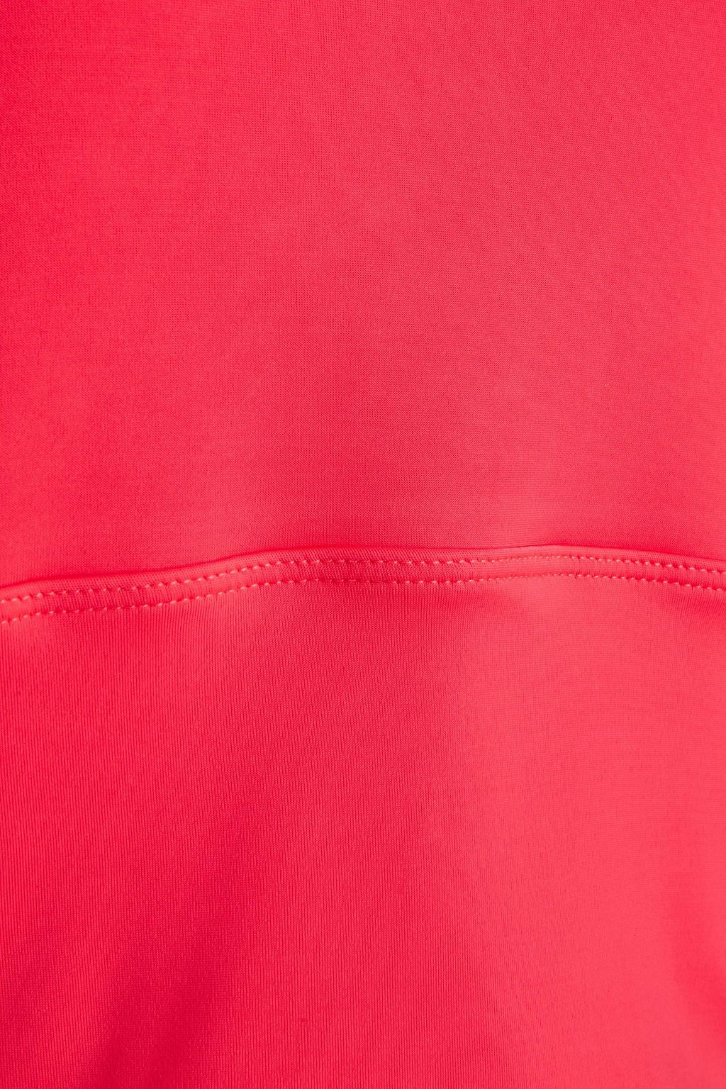 HEROINE SPORT Cutout neon stretch-jersey top