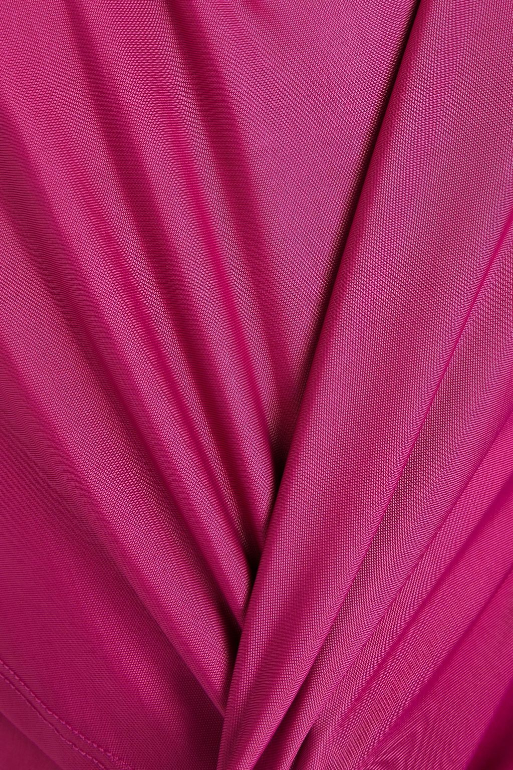 HEROINE SPORT Tulip asymmetric stretch-jersey tank