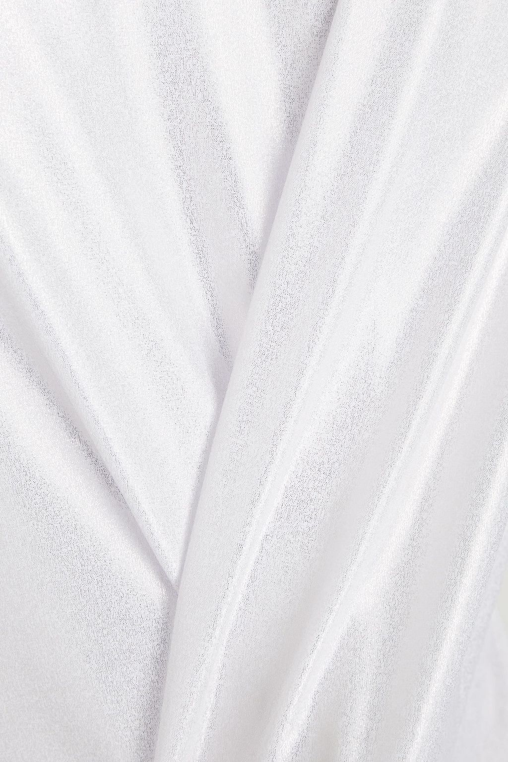 HEROINE SPORT 스플릿 백 메탈릭 스트레치 저지 티셔츠