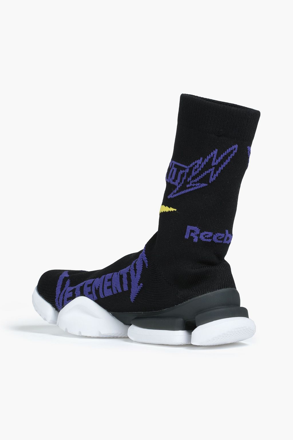 REEBOK x VETEMENTS 인타르시아 니트 삭 부츠