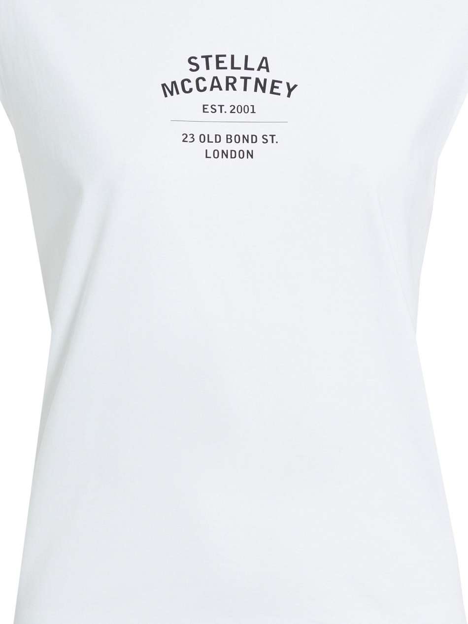 printed cotton-jersey top